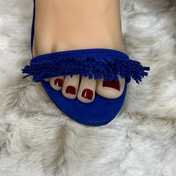 ☆ Privileged Miami Royal Blue High Heel Sandals - Picture 2 of 10